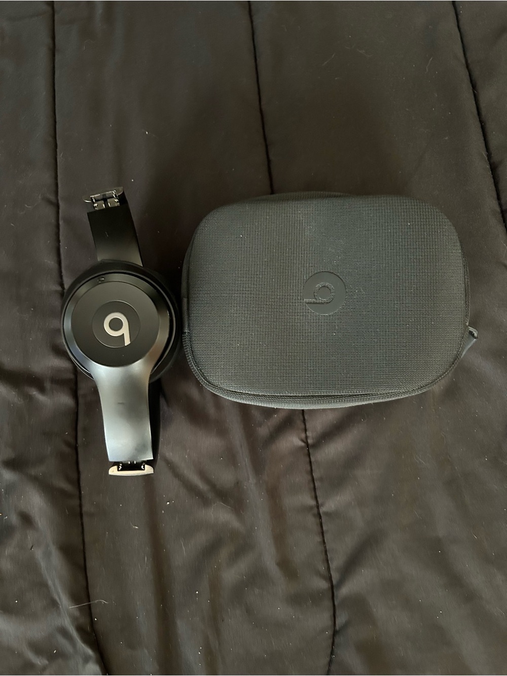 Beats by Dre On-Ear Headphones in Black with Carrying Case